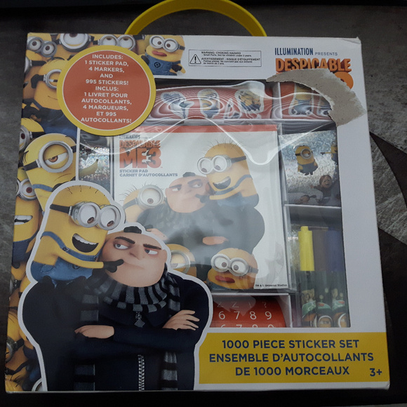 Despicable Me 3 Minions Sticker Pack - Picture 1 of 2